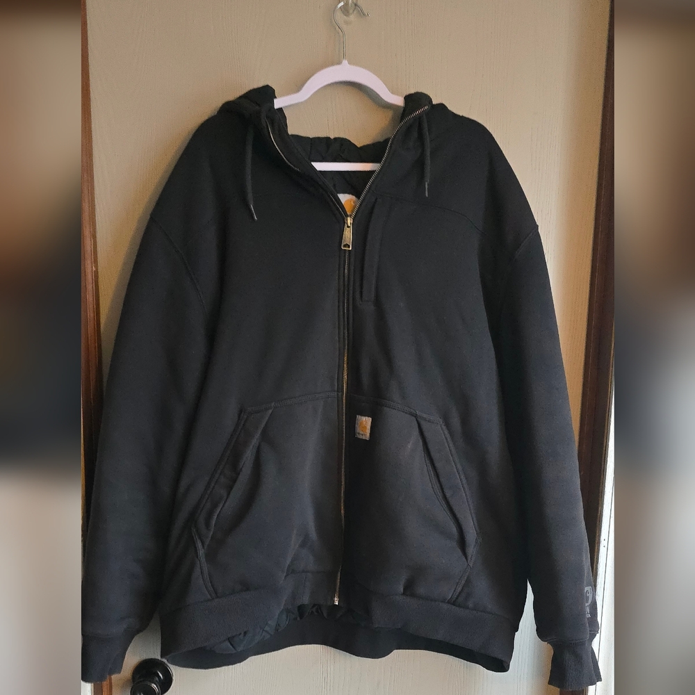 CARHARTT RAIN DEFENDER QUILT LINED HOODIE 3XL